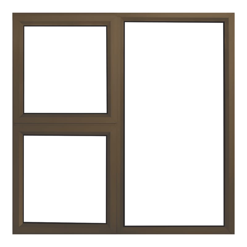 Aluminum window NC2 900X900