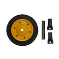 Wheelbarrow wheel and axle